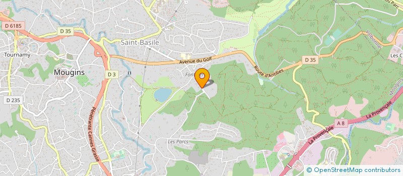 localisation de l'entreprise CTIM AKLAL BV  MOUGINS