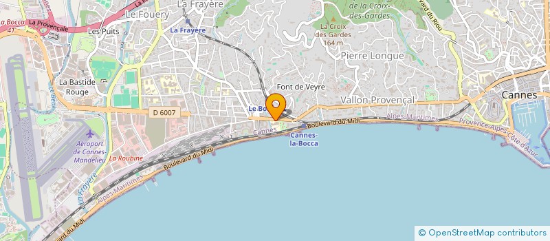 localisation de l'entreprise CTIM ALEXANDRA  CANNES