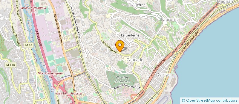 localisation de l'entreprise CTIM ALTITUDE 100  NICE