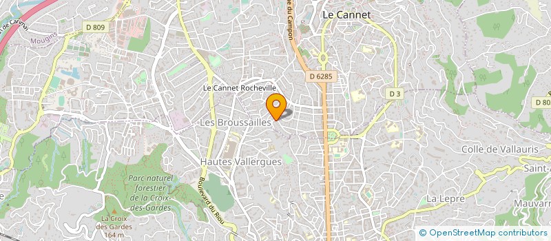 localisation de l'entreprise CTIM ANNABELLA à LE CANNET