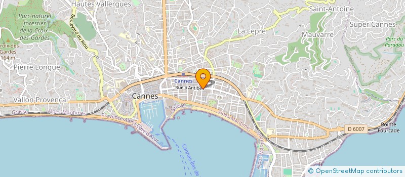 localisation de l'entreprise CTIM ANTIBES 80  CANNES