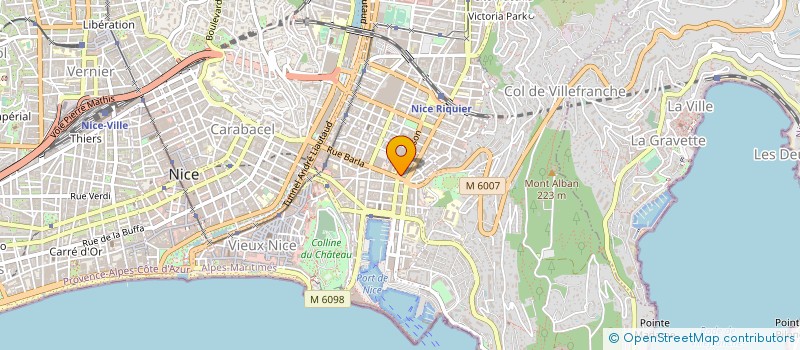 localisation de l'entreprise CTIM ARSON à NICE