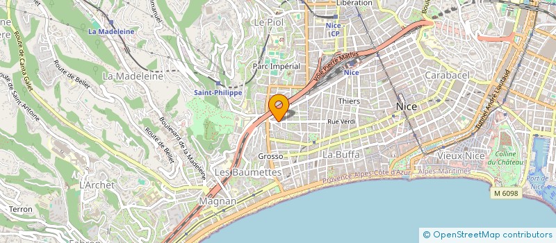 localisation de l'entreprise CTIM ARTS                          RESID  NICE