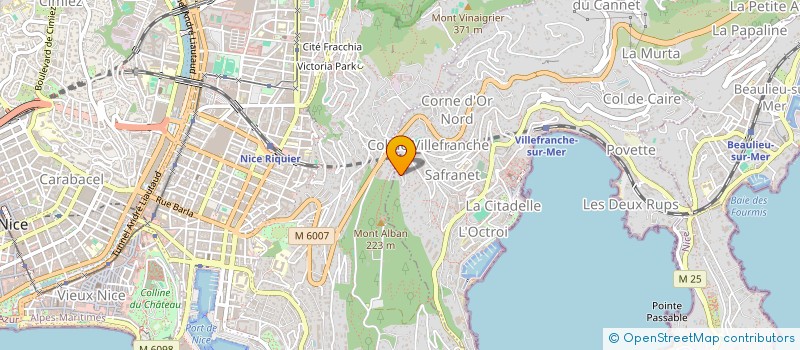 localisation de l'entreprise CTIM BALCONS DE VILLEFRANCHE à VILLEFRANCHE-SUR-MER