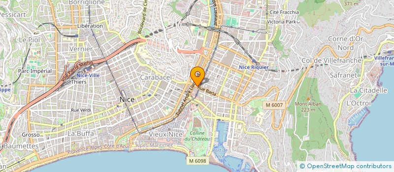 localisation de l'entreprise CTIM BARLA 1 à NICE