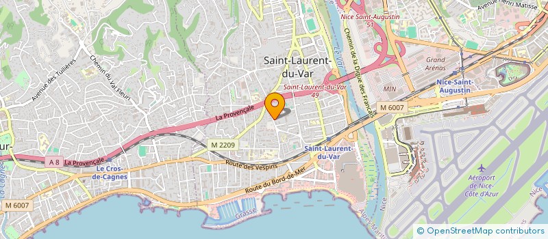 localisation de l'entreprise CTIM BARNA à SAINT-LAURENT-DU-VAR