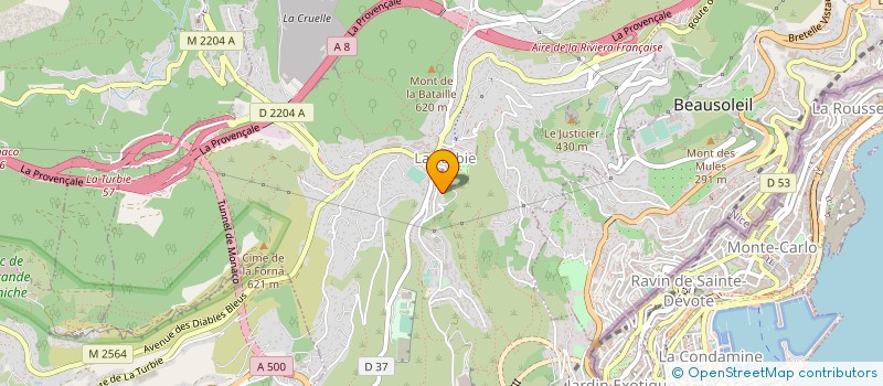 localisation de l'entreprise CTIM BEAU SITE à CAP D'AIL