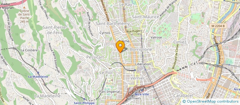 localisation de l'entreprise CTIM BERMUDES  NICE