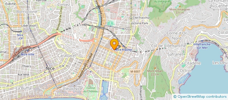 localisation de l'entreprise CTIM BLANCON 8 à NICE
