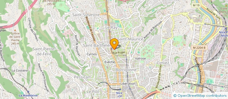 localisation de l'entreprise CTIM BOERS à NICE