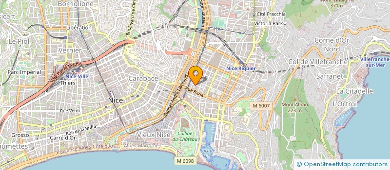 localisation de l'entreprise CTIM CAIS DE PIERLAS 5 à NICE