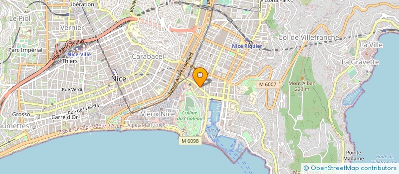 localisation de l'entreprise CTIM CASSINI ET SEYTOUR à NICE