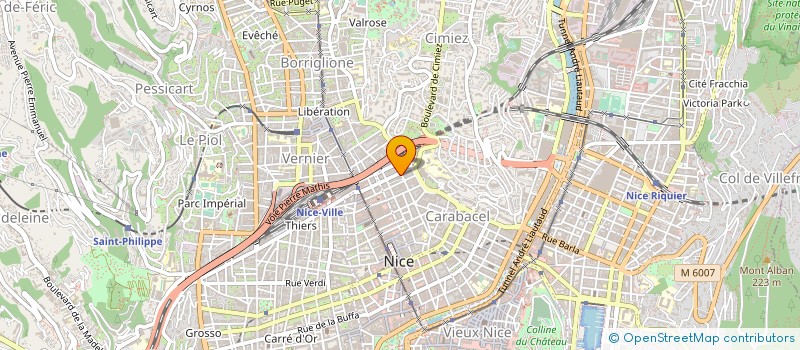 localisation de l'entreprise CTIM CERVANTES à NICE