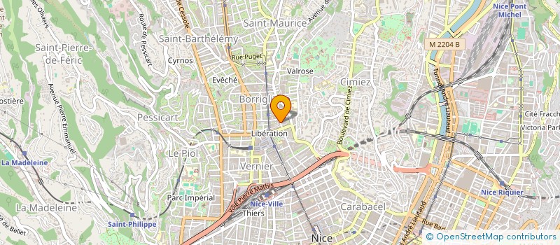 localisation de l'entreprise CTIM CI 34 VILLERMONT  NICE