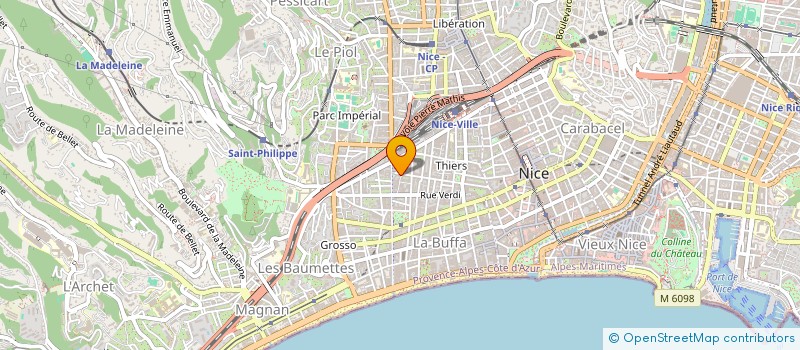 localisation de l'entreprise CTIM CIRO à NICE