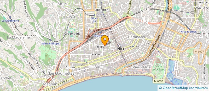 localisation de l'entreprise CTIM CLEMENCEAU à NICE