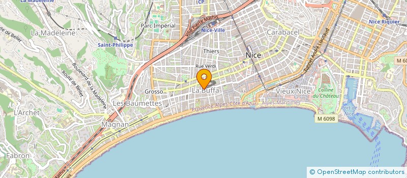 localisation de l'entreprise CTIM CLIO à NICE