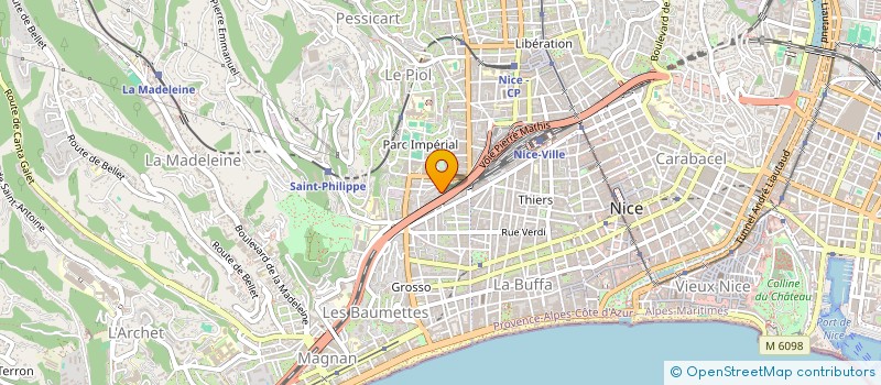localisation de l'entreprise CTIM CLUVIER à NICE