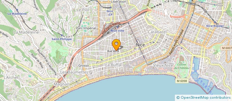 localisation de l'entreprise CTIM COLISEE à NICE