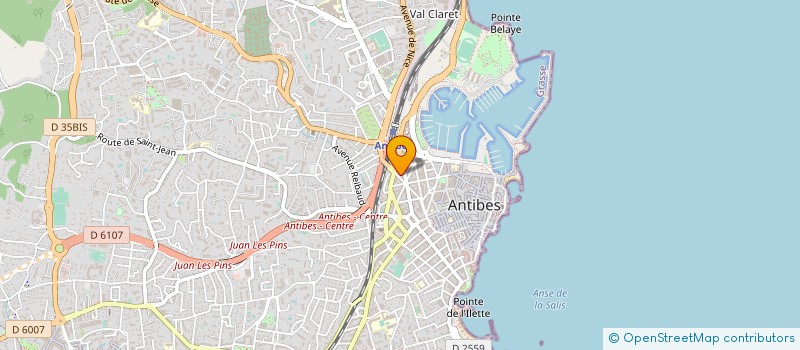 localisation de l'entreprise CTIM CONSTELLATION ROND à ANTIBES