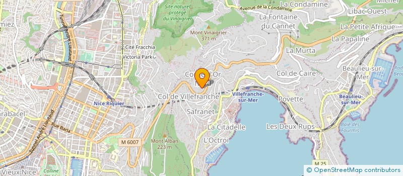 localisation de l'entreprise CTIM COTE D AZUR à VILLEFRANCHE-SUR-MER