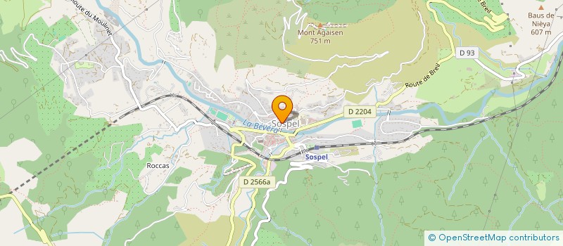 localisation de l'entreprise CTIM COTTA 3  SOSPEL