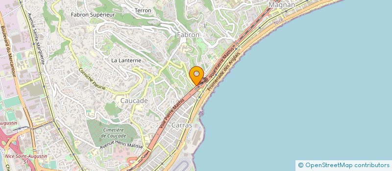 localisation de l'entreprise CTIM CROIX SUD  NICE
