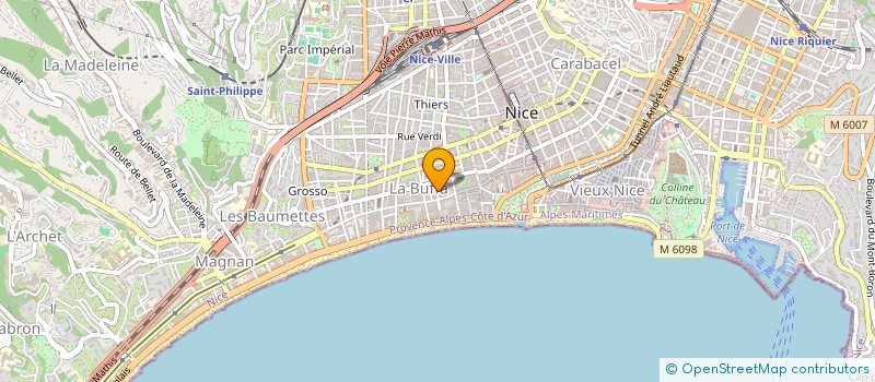 localisation de l'entreprise CTIM DALPOZZO à NICE