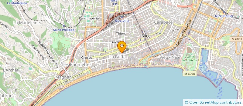 localisation de l'entreprise CTIM DALPOZZO  NICE