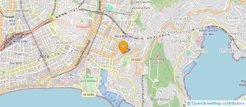 localisation de l'entreprise CTIM DE MARCHI A ET MILLO J à NICE