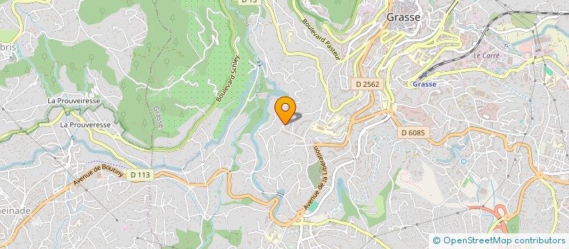 localisation de l'entreprise CTIM DOMAINE DES OLIVIERS  GRASSE