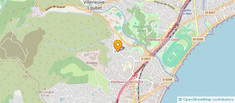 localisation de l'entreprise CTIM DOMAINE SAINT ANDRIEU à VILLENEUVE-LOUBET