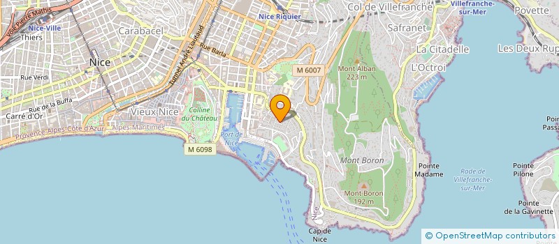 localisation de l'entreprise CTIM DU PALAIS LA PAIX à NICE
