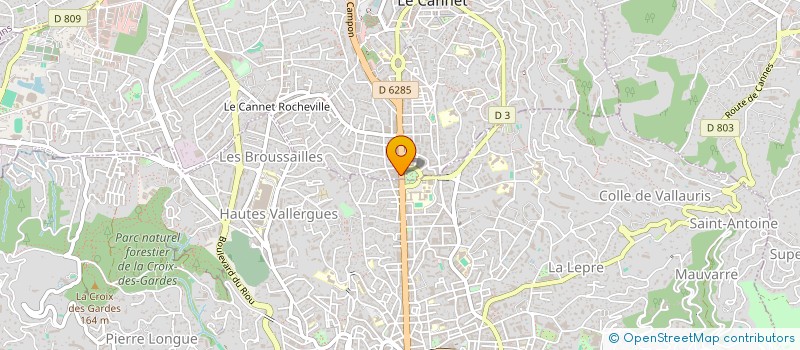 localisation de l'entreprise CTIM DURANGO à LE CANNET