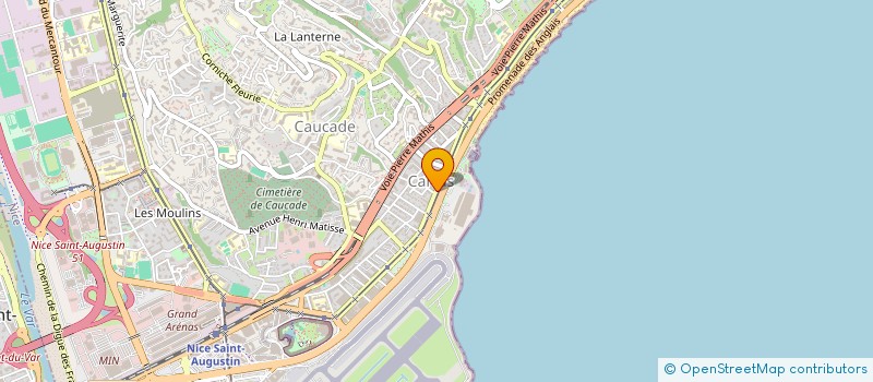 localisation de l'entreprise CTIM EDEN PARK FERBER à NICE