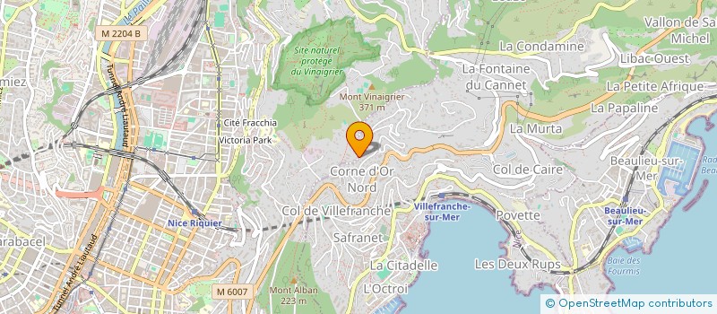 localisation de l'entreprise CTIM EDEN SEA  NICE