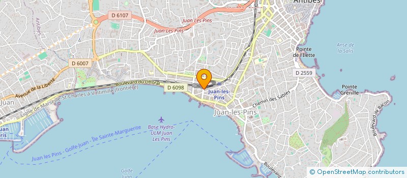 localisation de l'entreprise CTIM ELDORADO à ANTIBES