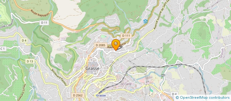 localisation de l'entreprise CTIM EMERAUDE SYNDICAT  GRASSE