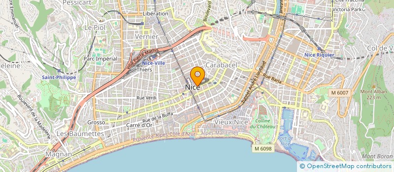 localisation de l'entreprise CTIM EMPEREURS BLOC à NICE