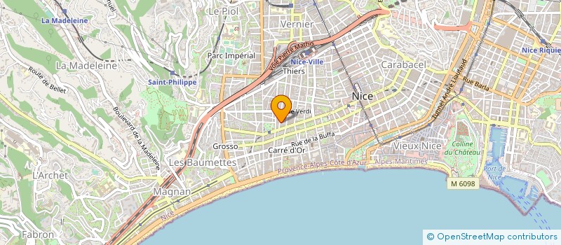 localisation de l'entreprise CTIM ESMERALDA  NICE