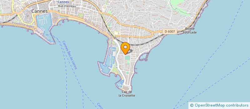 localisation de l'entreprise CTIM ETOILE DU SUD à CANNES