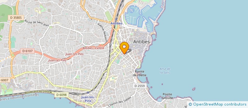 localisation de l'entreprise CTIM FABER à ANTIBES