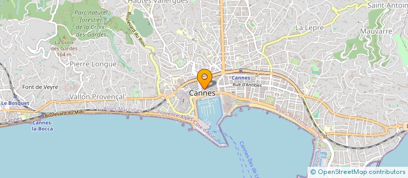 localisation de l'entreprise CTIM FAURE 41  CANNES