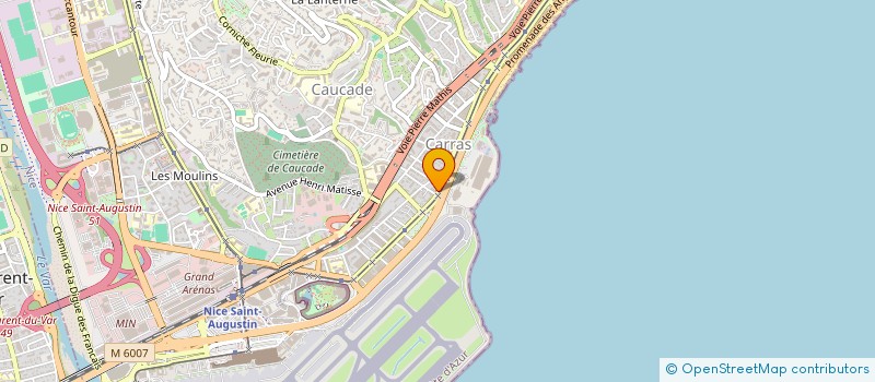 localisation de l'entreprise CTIM FERBER MASSILIA à NICE