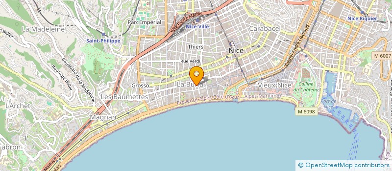 localisation de l'entreprise CTIM FERNANDEZ à NICE