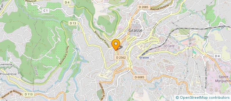 localisation de l'entreprise CTIM FLEURS  GRASSE