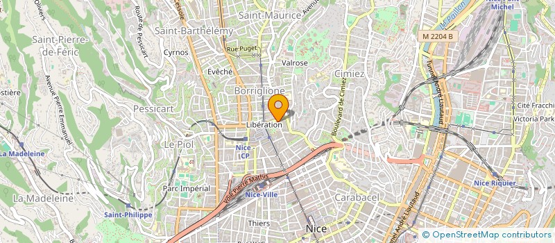 localisation de l'entreprise CTIM FONTENOY  NICE