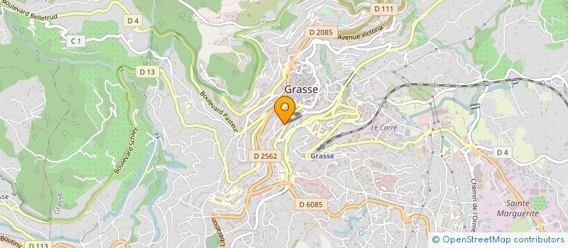 localisation de l'entreprise CTIM FRAGONARD  GRASSE