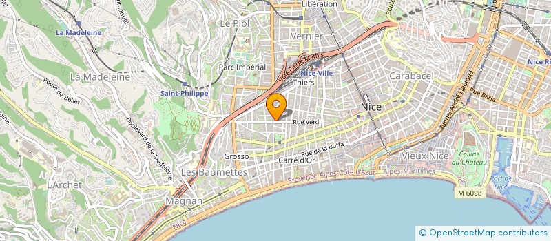 localisation de l'entreprise CTIM FRANKLIN 2 à NICE