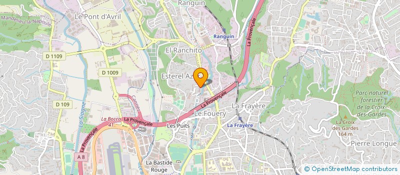localisation de l'entreprise CTIM FRAYERE à LE CANNET